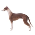 thumbnail image 1 of Fosa Simulation Brown Greyhound Model Ornaments Desktop Decoration Children Toy Gift,Greyhound Model, 1 of 8