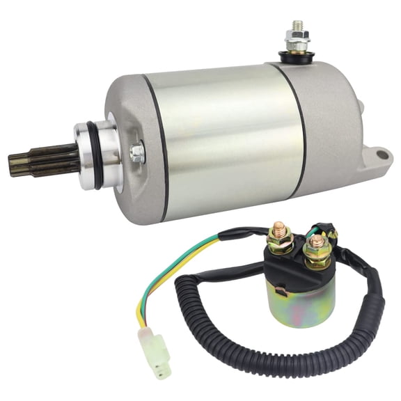 shamofeng Starter & Relay for 2007 2008 Honda TRX300EX SporTrax 300 EX 2009 TRX300X, 31200-HM3-671 18329 SM13422 410-54008 SMU0029, 2007 2008 SporTrax TRX300EX Starter