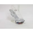 thumbnail image 3 of Women's 14cm Clear Heels Sexy Sandals 10365 Series  Classic Dance Snow for Party LFD, 3 of 6