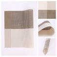 thumbnail image 2 of Unique Bargains Placemats for Kitchen Table Heat Resistant Table Placemats Light Coffee, 2 of 7