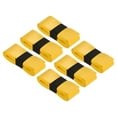 thumbnail image 1 of Uxcell 43.3" Cinta de agarre para raqueta de tenis PU antideslizante que absorbe el sudor Amarillo 6 Paquete, 1 of 6