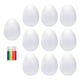 thumbnail image 1 of Huevos de espuma, huevos falsos, sin pintar, manualidades en blanco, decoración, huevos de Pascua para las fiestas 150MM, 1 of 9