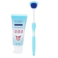 thumbnail image 2 of Tongue Cleaner, Ergonomic Design Keeping Oral Health Tongue Scraper Set 50g Convenient Practical  For Home, 2 of 8