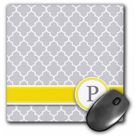 3drose monogrammed quatrefoil pattern