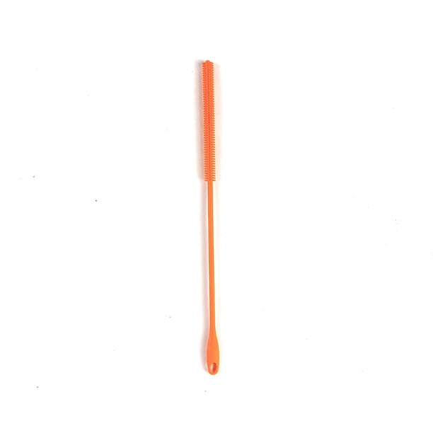 Cepillo de paja de silicona de grado alimenticio, cepillo de pezón de cerdas de alta densidad, cepillo de tubo de ensayo de silicona de limpieza al por mayor transfronterizo