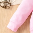 thumbnail image 6 of Gubotare Girls School Outfits Kid Toddler Girl Clothes Sleeve Top+Bottom Jeans Pants 2PC Fall Winter Outfit Set Size 7-8 (Pink,7-8 Years), 6 of 9