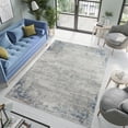thumbnail image 5 of Pasargad Home Stella Collection Power-Loomed Light Grey/Beige Area Rug- 9' x 12', For Indoor Space and all Age of Group, 5 of 5