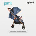 thumbnail image 4 of | Carriola para PARK | Carreola con Portabebé - Carriola de Viaje - Carrito para | Cosas para s 6 Meses hasta 15 kg - Compacta y Plegable | Barra de Seguridad Desmontable | Azul, 4 of 5
