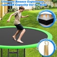 thumbnail image 4 of Cochan Outdoor Trampoline 16 FT with Sprinkler and Lights, Backyard Recreational Pumpkin Trampoline for Kids, 4 of 7