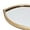 Gold, variant on Long Gold Arched Mirror, Tall Narrow Hallway Mirror, 12"x50"