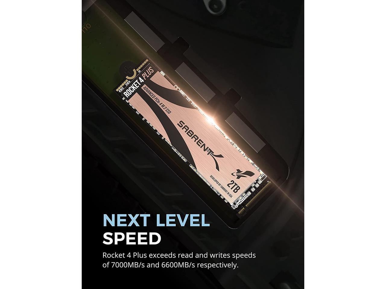 PCパーツ SABRENT Rocket 2TB NVME SSD最大5500MB/秒