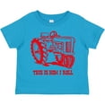 thumbnail image 3 of Inktastic This is How I Roll Tractor Red Boys or Girls Toddler T-Shirt, 3 of 5