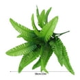 thumbnail image 3 of 1 PCS 23" Ferns, Realistic Large Artificial Bush Plants, 1 Artificial Boston Ferns with 24 Fronds for Outdoors Planter Indoor Home Garden Porch Decor, 3 of 9