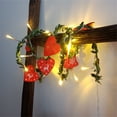 thumbnail image 2 of Sinhoon String Light Twined White Berry Battery Operated Garland Lights for Bedroom Christmas Tree Fireplace Festival, 2 of 7