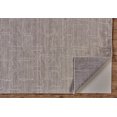 thumbnail image 3 of HomeRoots 511924 2 x 3 ft. Gray Taupe & Ivory Abstract Hand Woven Rectangle Area Rug, 3 of 5
