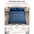 thumbnail image 5 of Shajara -100% Cotton Queen Size Duvet Cover Set Including 2 Shams.Made in Green by Oeko-Tex., 5 of 8