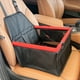 thumbnail image 4 of Asiento de coche impermeable para mascotas, cinturón antideslizante, apertura del cinturón de seguridad, cobertura sintetizada, protección del asiento trasero, apto para gatos y perros., 4 of 5