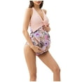 thumbnail image 3 of Tejiojio Maternity/Labor/Nursing Clothing Clearance Pregnant Womans Flowers Print Minimalistic Shirring Frenulum One-piece Swimsuit, 3 of 10