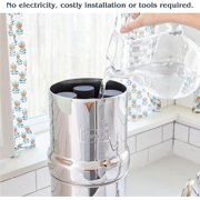 Berkey 6-Gallon Gravity-Fed Water Filtration System with 2 Berkey Purification Element Water Filters