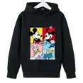 thumbnail image 3 of Sudadera con capucha de Minnie para niños, ropa para niños, niñas, patrón de Mickey Mouse y el pato Donald, ropa de moda para exteriores, 3 of 5