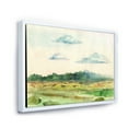 thumbnail image 3 of Designart 'Summer Landscape Of Green Blossoming ' Traditional Framed Canvas Wall Art Print, 3 of 5