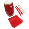 thumbnail image 3 of HLONK 1 Set Portable Sheepskin Waist Drum Hand Drum for Celebration Performance, 3 of 7