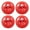 Red, variant on Boats Slam Latch 2.4'' Flush Pull Slam Latches Round Plastic for Boats Door Cabinet Pull Locking Deck Door