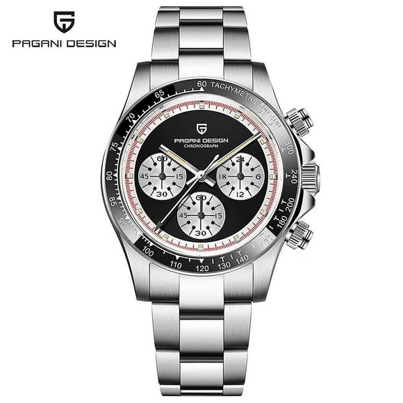 2023 New Pagani Design 40mm Men's Sports Quartz Watches Sapphire Stainless Steel 100m Waterproof Luxury Chronograph Reloj Hombre
