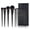 Matte Black, variant on Jessup Makeup Brushes 14Pcs Premium Synthetic Powder Foundation Contour Blush Concealer Eye Shadow Brush Kit with Gift Box, Light Grey T329-G