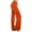 Orange, variant on Women Workout Out Leggings Stretch Waist Button Pocket Yoga Gym Loose Pants All Around Tummy Control Pants