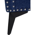 thumbnail image 5 of LUCKHAO Single Sofa Chair Chair Living Room Chairs ,  Rivet Armchair for Bedroom Office Study,Arm Chairs with Linen Fabric, Mid Century Accent Arm Chairs Comfy for Reading Lounge Club, 5 of 9