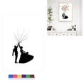 thumbnail image 1 of Libro de Inicio de Sesión de Firma de Invitado A Prueba de Pinchazos, Libro de Visitas de Huellas Dactilares de Bricolaje, Fiesta de Cumpeados de 6 Colores para la Caja de Tinta, 1 of 7