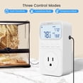 thumbnail image 2 of Termostato digital Inkbird C216T-US con salida de 1200 W, 10 A, 110 V, 2 of 9