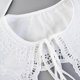 thumbnail image 4 of White Shawl for Doll Fake Collar Female Shirt False Collar Ladies Detachable Dec, 4 of 4