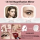 thumbnail image 2 of Espejo de tocador de maquillaje DESCHEN recargable con luces rosa, 2 of 6