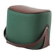 thumbnail image 1 of Taburete otomano de almacenamiento con asa, marco de madera, taburete de maquillaje, reposapiés, taburete de almacenamiento, asiento para armario, Verde, 1 of 8