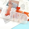 thumbnail image 3 of Portable Silicone Non-stick English Letter Making Epoxy Mold Casting Mousse Jewelry Making Mould Baking Decoration Bakeware Tool Gift MD3303, 3 of 7