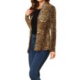 thumbnail image 4 of Allegra K Women's Fall Lightweight Long Sleeves Open Front Cardigan, 4 of 5
