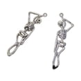thumbnail image 6 of perfeclan 2x30 Pieces Human Skeleton Body Halloween Charms Pendant DIY Jewelry , , 3 Pcs, 6 of 9