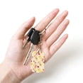thumbnail image 5 of Naloa Rabbit And Balloon Print Keyfob with Split Key Ring and Print Labels, Key Labels Key Chain Tags, Luggage Tags, Car Key Chain Ring Keyfob Gift, 5 of 7