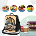 thumbnail image 4 of Bingfone Barbershop Reusable Insulated Lunch Bag Cooler For Work School Picnic Or Travel, 4 of 7
