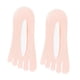 thumbnail image 5 of Calcetines de cinco dedos Calcetines finos y suaves Calcetines hasta el tobillo para deportes en casa Mujeres al aire libre Rosa, 5 of 10