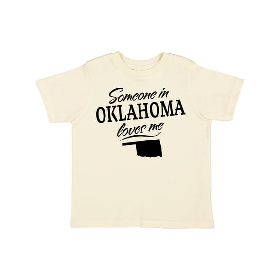 Inktastic Someone in Oklahoma Loves Me Boys or Girls Toddler T-Shirt