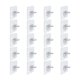 thumbnail image 1 of 20 soportes para separadores de armario, sin clavos, transparentes, 1 of 7