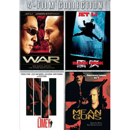 War / Black Mask / Limey / Mean Guns (DVD)