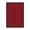 Red, variant on Billiards Green 3 ft.10 in. x 5 ft.4 in. WearOn Nylon Machine Tufted- Cut Pile Gaming and Entertainment Rug