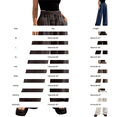 thumbnail image 3 of TRUBKH Summer Pants for Women Drawstring High Waist Linen Pants High Waisted Linen Pants Women Cotton Yoga Pants for Women Gaucho Pant Cotton Palazzo Pants for Women Teacher Pants Brown M-5XL, 3 of 5