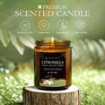 thumbnail image 4 of Set de velas de citronela FF FRAGRFLOWING, cera de soja perfumada, 800 ml, 4 of 6