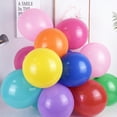 thumbnail image 3 of 10 inch 2.2g thick matte balloon birthday party decoration wedding set with ball matte balloon - navy blue, 3 of 4