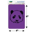 thumbnail image 6 of Panda Bear Face on Purple Home Business Office Sign, 6 of 6